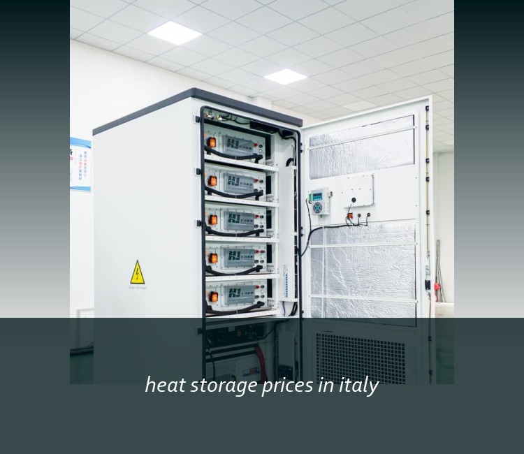 heat storage prices in italy