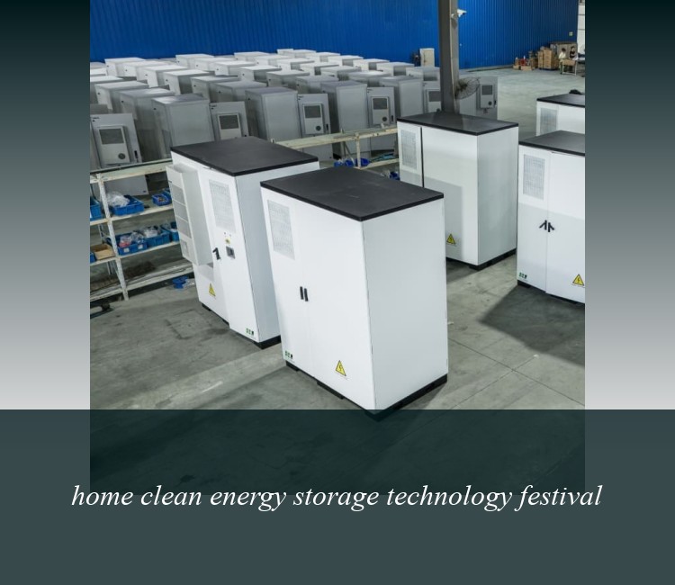 home clean energy storage technology festival