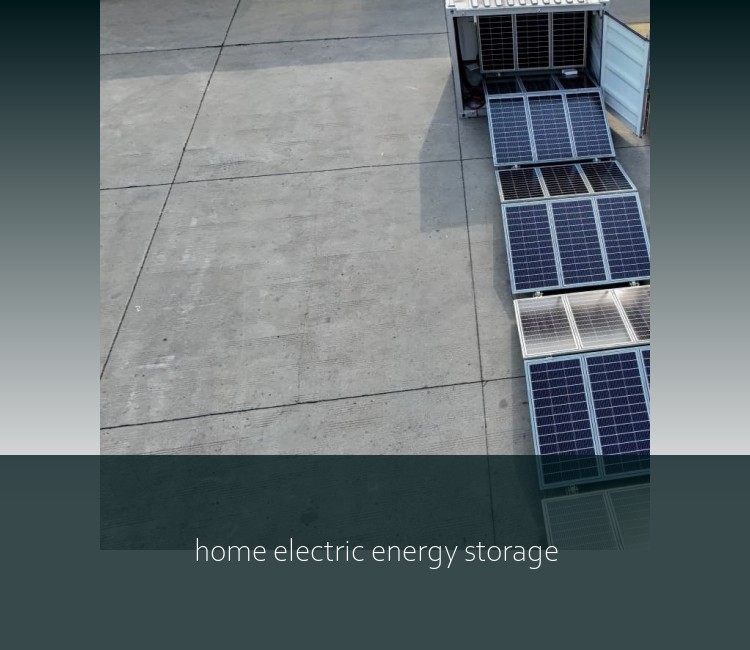 home electric energy storage