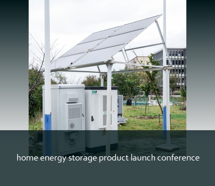 home energy storage product launch conference