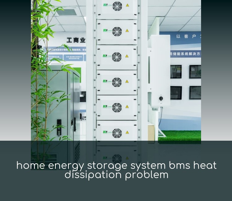home energy storage system bms heat dissipation problem