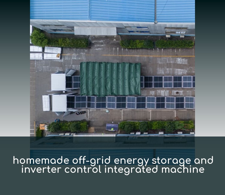 homemade off-grid energy storage and inverter control integrated machine