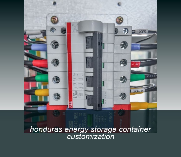 honduras energy storage container customization
