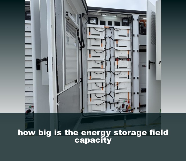 how big is the energy storage field capacity