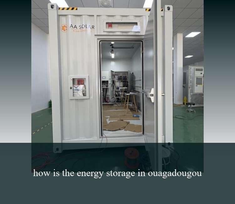 how is the energy storage in ouagadougou