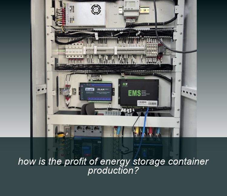 how is the profit of energy storage container production?