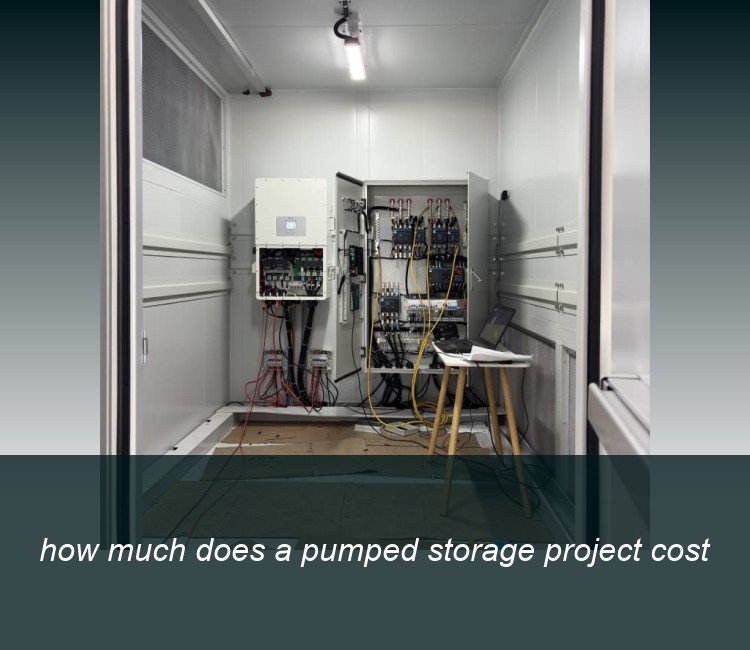 how much does a pumped storage project cost
