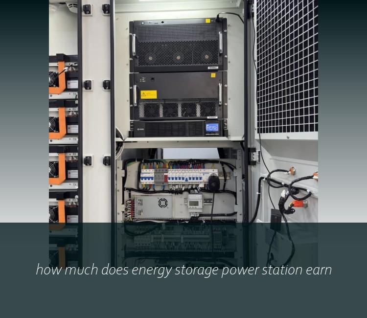 how much does energy storage power station earn