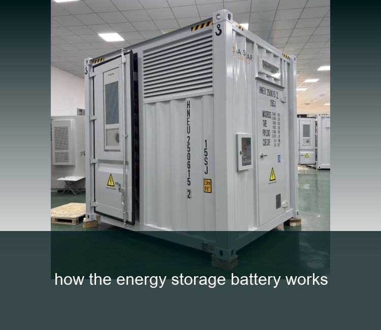 how the energy storage battery works