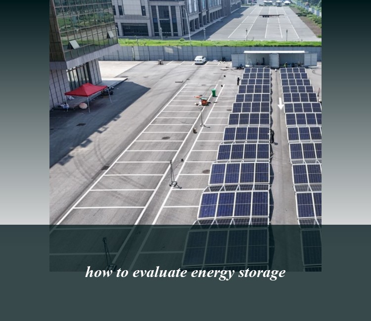 how to evaluate energy storage