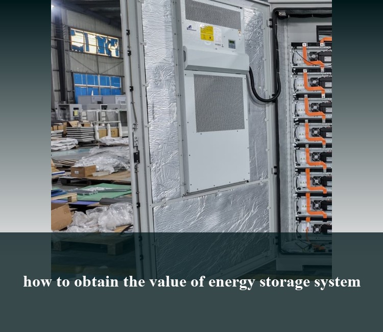 how to obtain the value of energy storage system