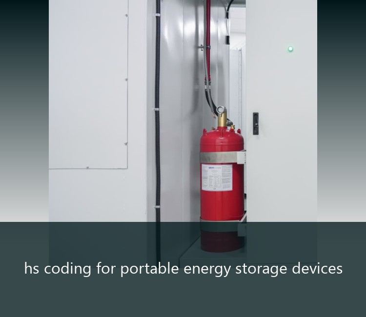 hs coding for portable energy storage devices