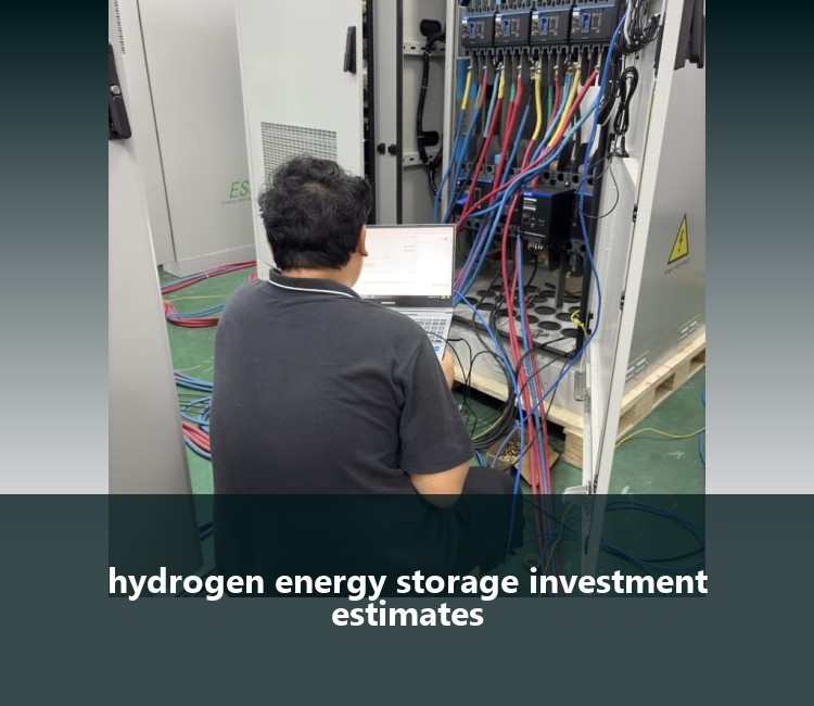 hydrogen energy storage investment estimates