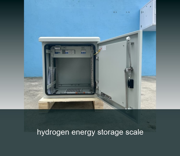 hydrogen energy storage scale