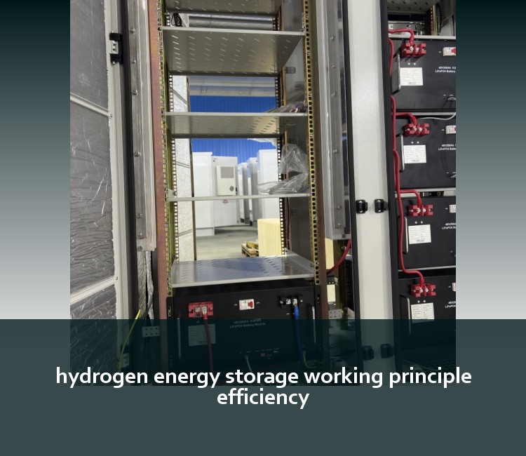 hydrogen energy storage working principle efficiency