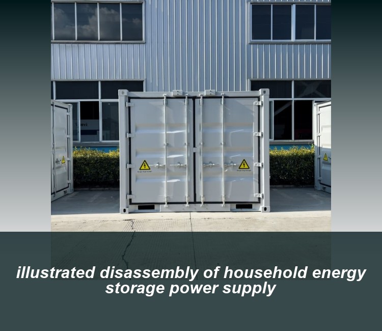 illustrated disassembly of household energy storage power supply