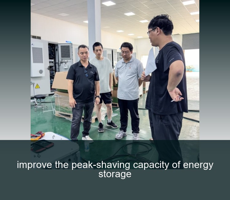 improve the peak-shaving capacity of energy storage