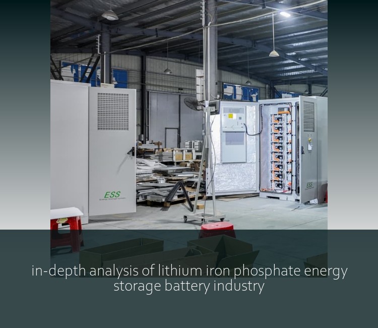 in-depth analysis of lithium iron phosphate energy storage battery industry