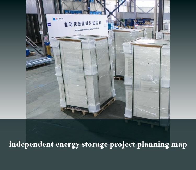 independent energy storage project planning map