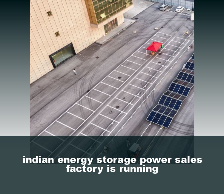indian energy storage power sales factory is running