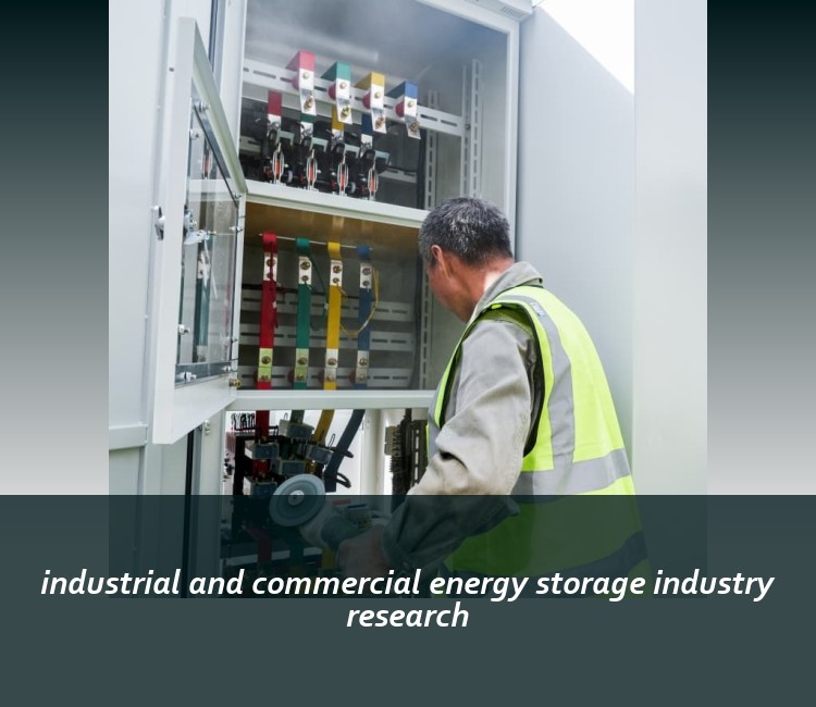industrial and commercial energy storage industry research