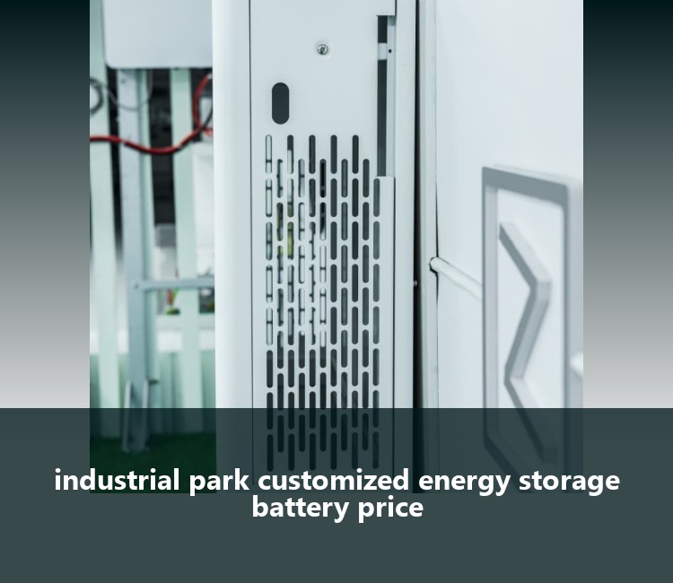 industrial park customized energy storage battery price
