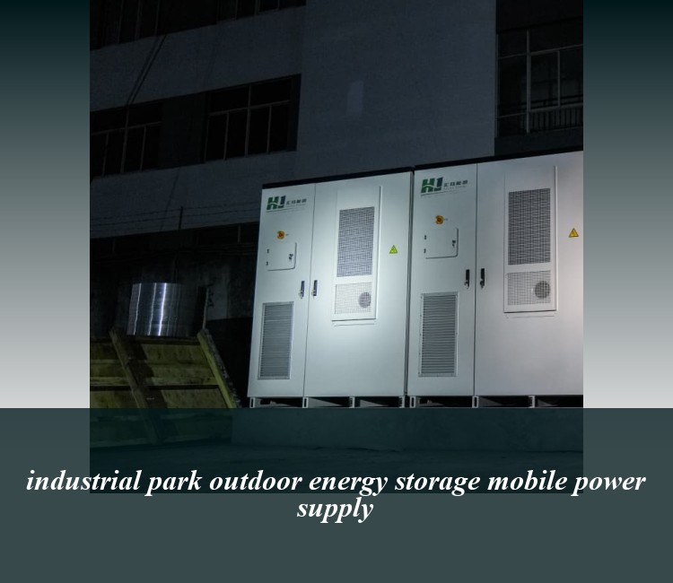 industrial park outdoor energy storage mobile power supply