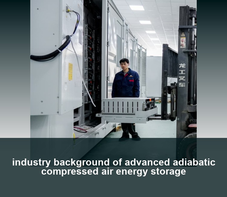 industry background of advanced adiabatic compressed air energy storage