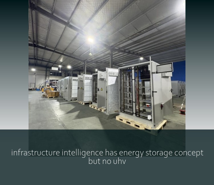 infrastructure intelligence has energy storage concept but no uhv