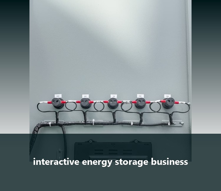 interactive energy storage business