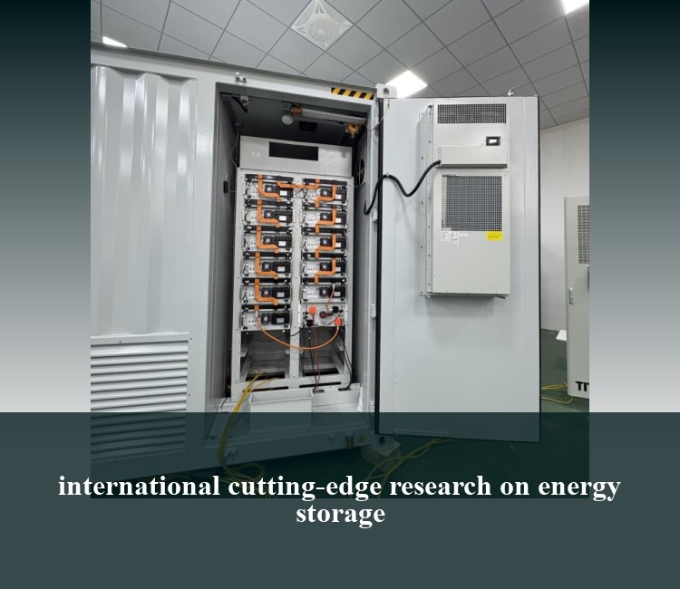 international cutting-edge research on energy storage
