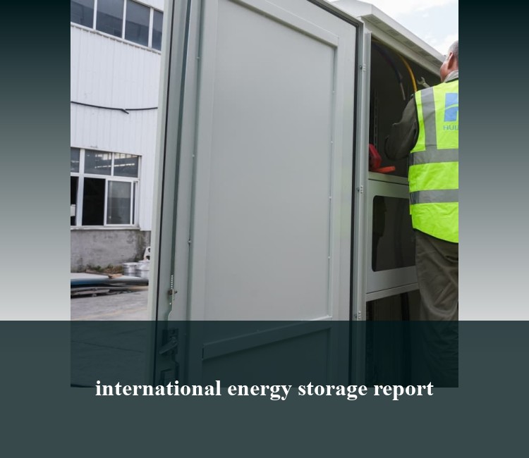 international energy storage report