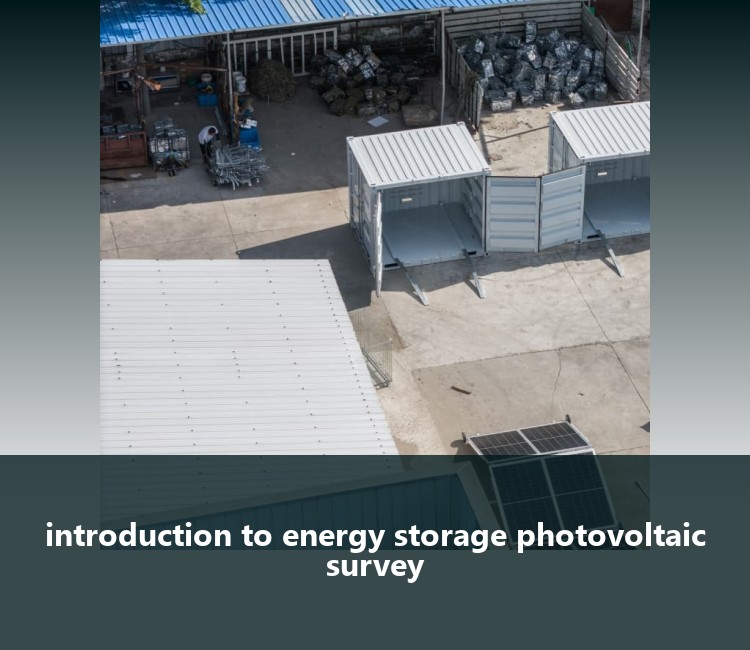 introduction to energy storage photovoltaic survey