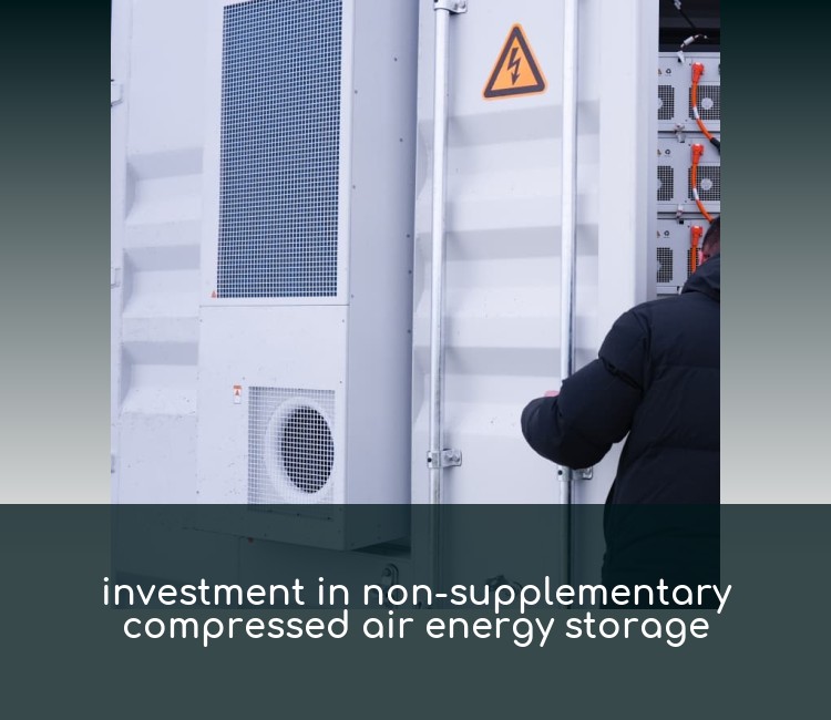 investment in non-supplementary compressed air energy storage