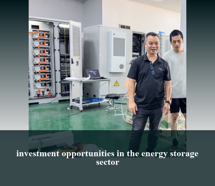 investment opportunities in the energy storage sector