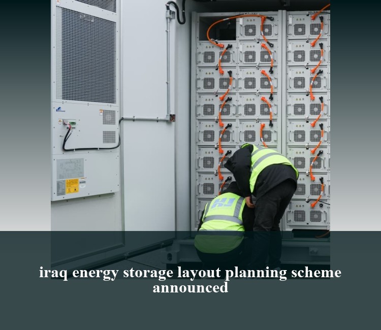iraq energy storage layout planning scheme announced