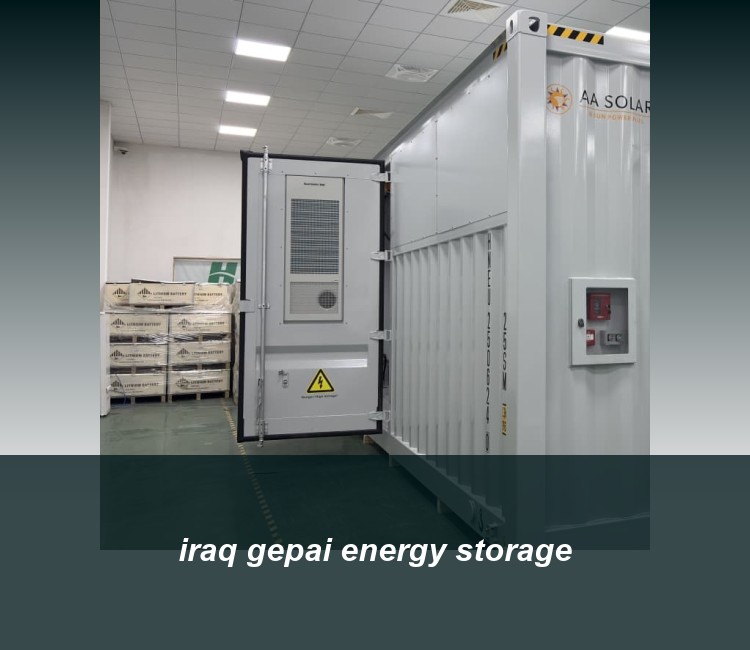 iraq gepai energy storage