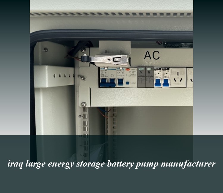 iraq large energy storage battery pump manufacturer