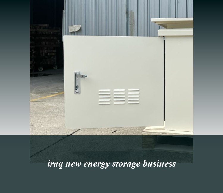 iraq new energy storage business
