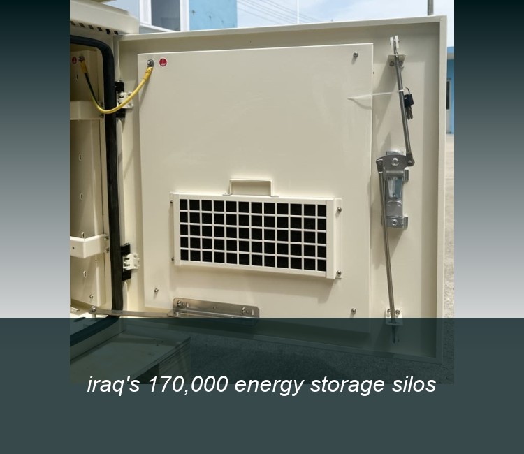 iraq's 170,000 energy storage silos