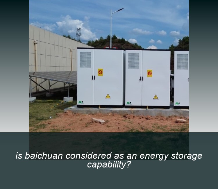 is baichuan considered as an energy storage capability?