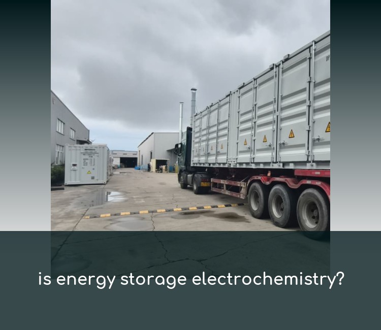 is energy storage electrochemistry?