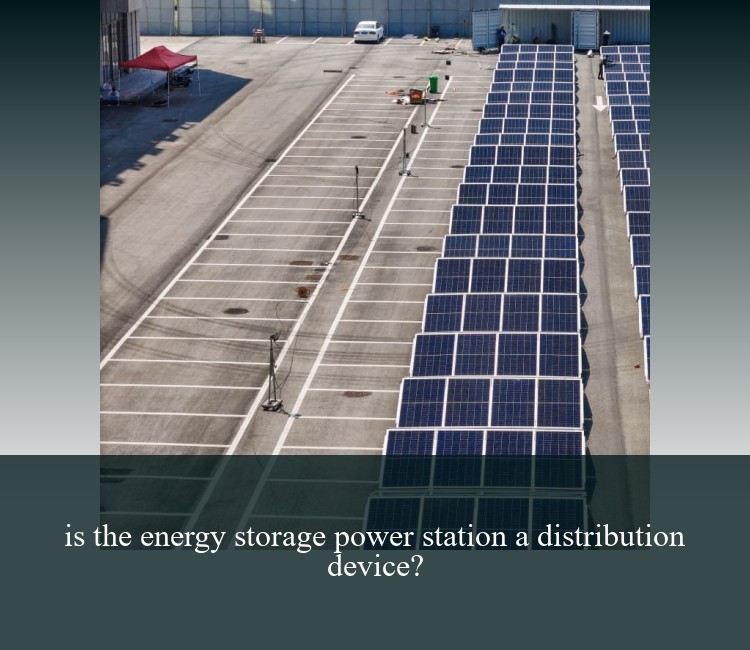 is the energy storage power station a distribution device?