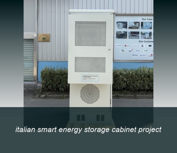 italian smart energy storage cabinet project