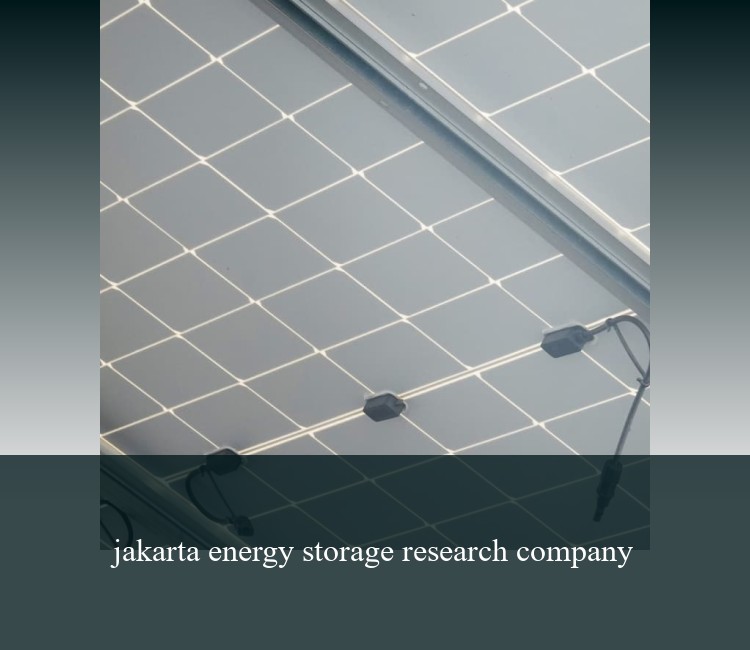 jakarta energy storage research company
