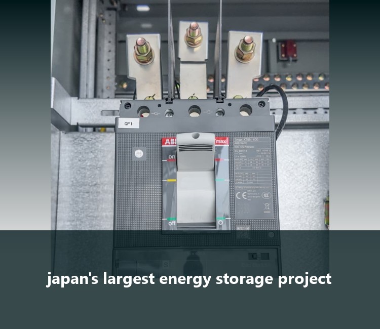 japan's largest energy storage project
