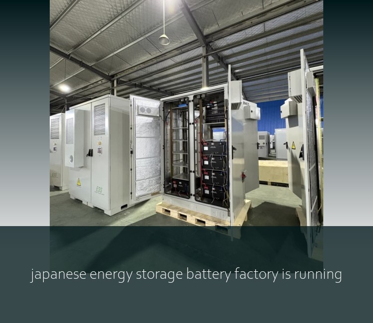 japanese energy storage battery factory is running