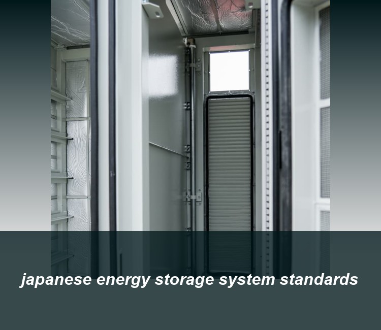 japanese energy storage system standards