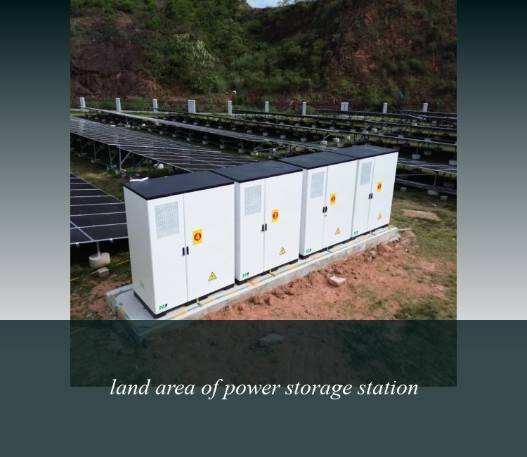 land area of ​​power storage station