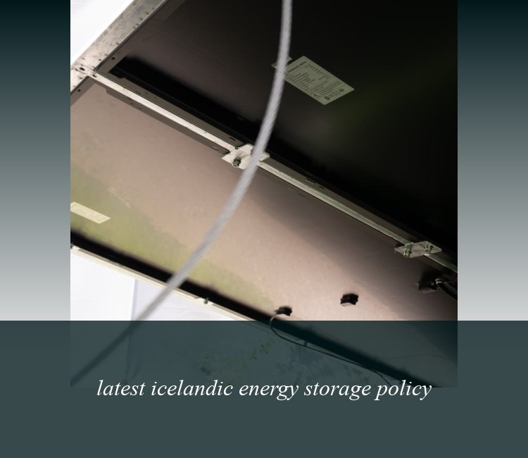latest icelandic energy storage policy